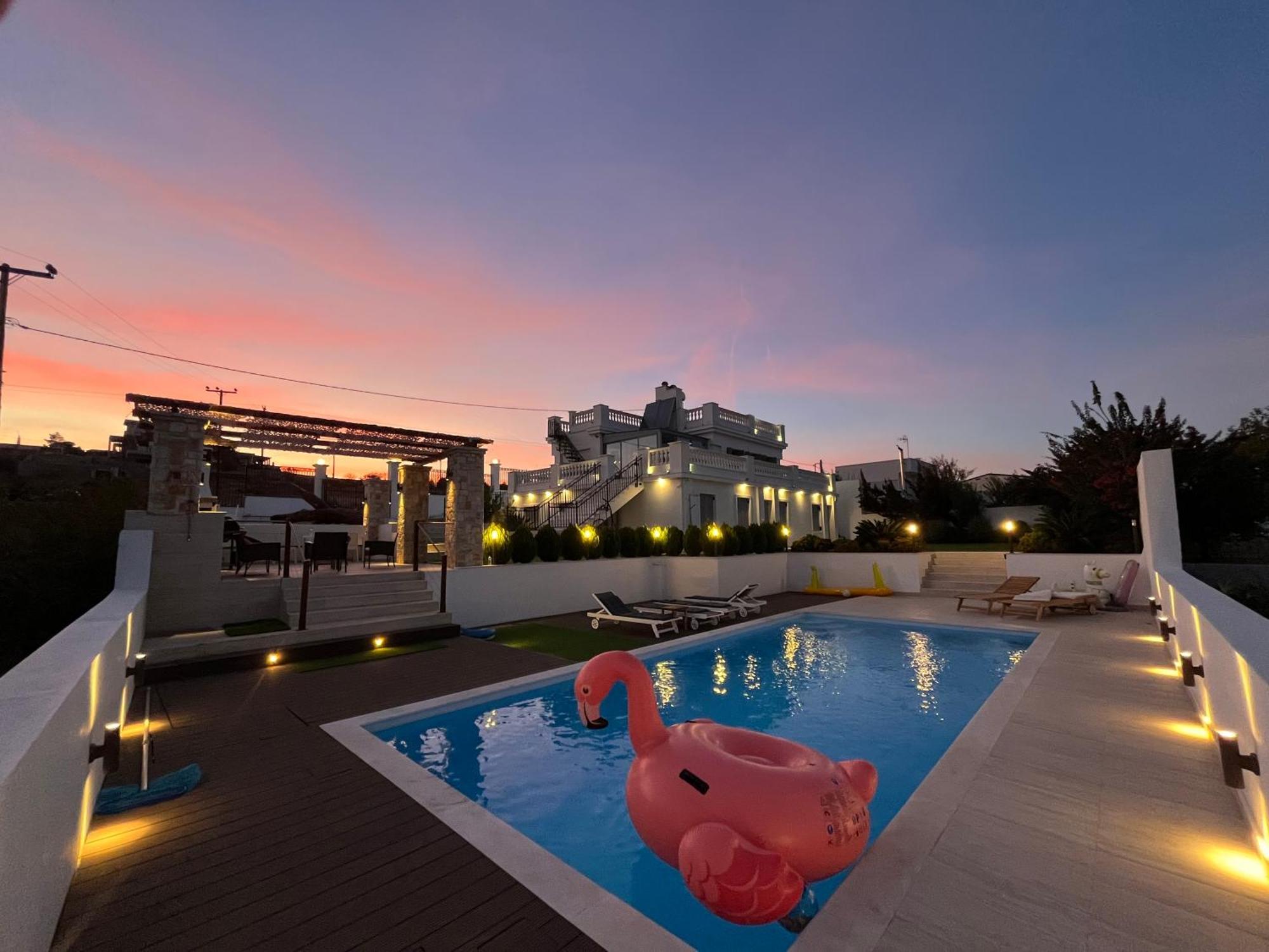 The White House Beach Villa Rafína Exteriör bild